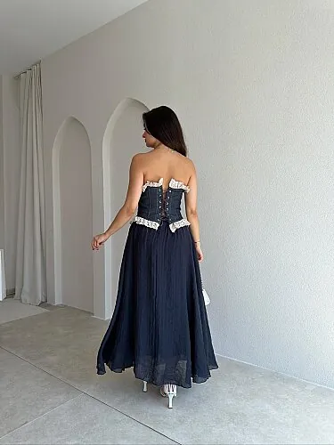 LAYTON Maxi Etek 4082 - Lacivert - 3