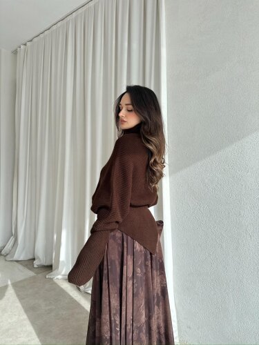LEAH Kazak 3026 - Acı Kahve - 4