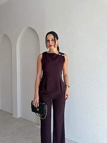 LUREX Takım 5710 - Mürdüm - 2