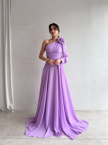 MALTHA Maxi Elbise 8967 - Lila 