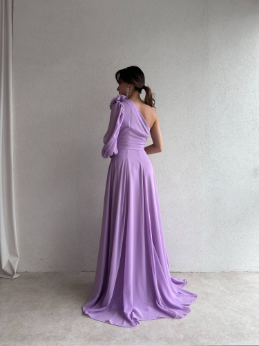 MALTHA Maxi Elbise 8967 - Lila - 4