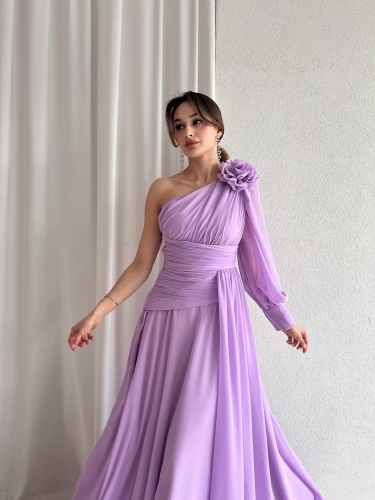 MALTHA Maxi Elbise 8967 - Lila - 2