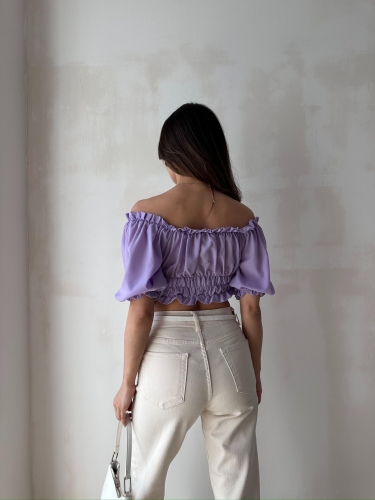 MALVİNA Crop 6621 - Lila - 2