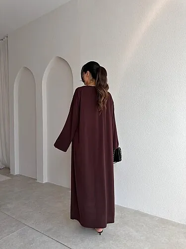 MARLEN Hırka&Elbise Takım 4219 - Acı Kahve - 4