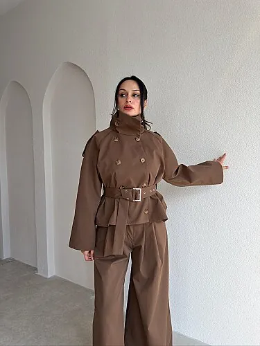 MARTHA İkili Takım 7672 - Kahverengi - 2