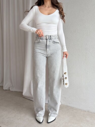 MEİS Jean 8012- Gri - Mooi Butik (1)