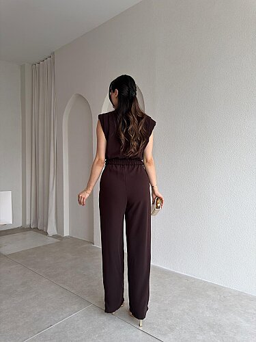 MORRİS Kemerli Tulum 4207 - Acı Kahve - 3