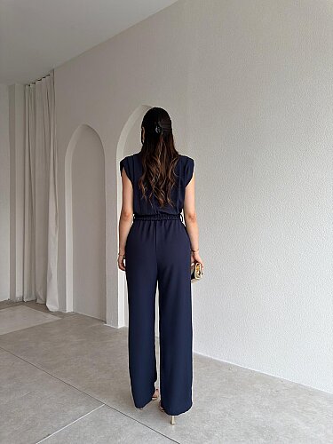MORRİS Kemerli Tulum 4207 - Lacivert - 3