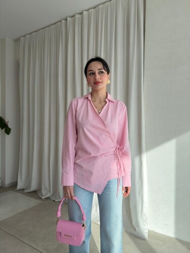 MORTAL Gömlek 8901 - Pembe 