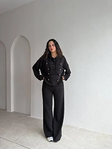 NAPOLYON Takım 4348 - Siyah - Mooi Butik