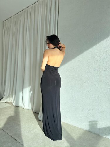 NİNA Elbise 8702 - Siyah · 3