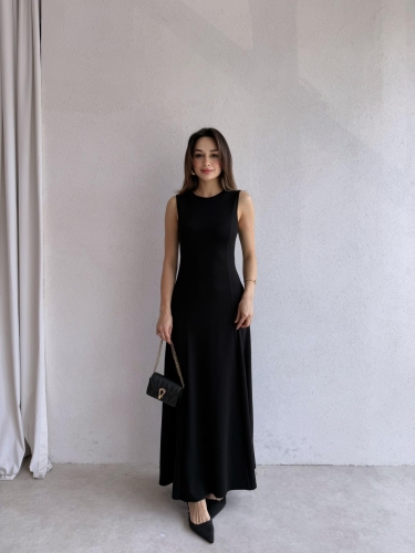 NOLLER Maxi Elbise 6748 - Siyah - 3