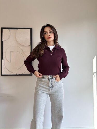 ORİN Kazak 8473 - Bordo 
