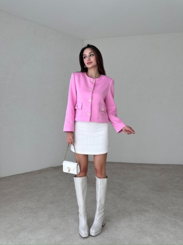 OSWELL Ceket 4002 - Pembe - 3