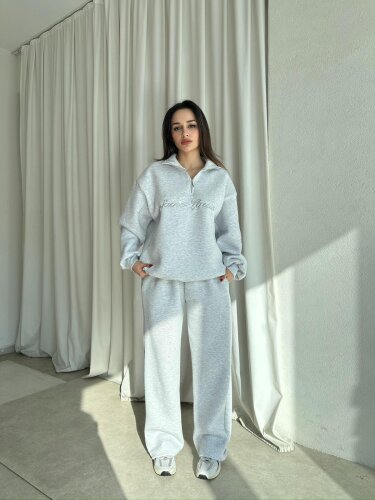 PERSİAN Takım 8361 - Gri - Mooi Butik