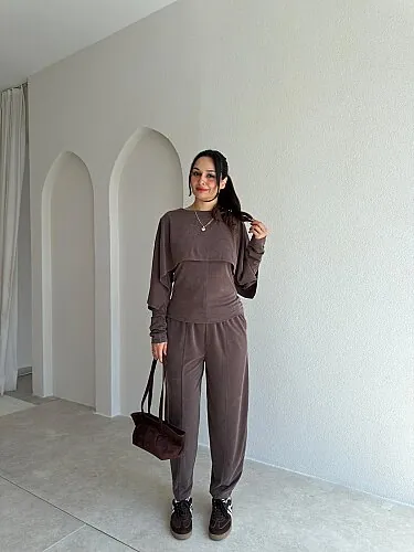 PEYTON Takım 5699 - Acı Kahve - 3