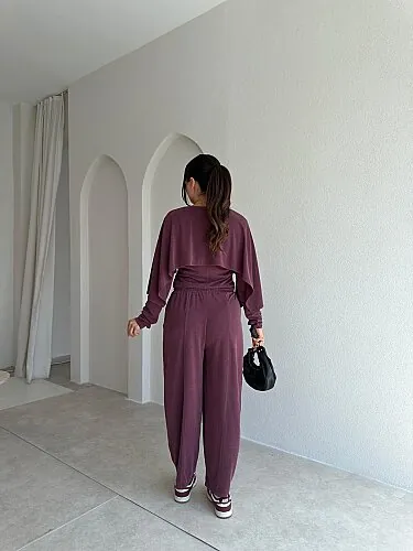 PEYTON Takım 5699 - Bordo - 3