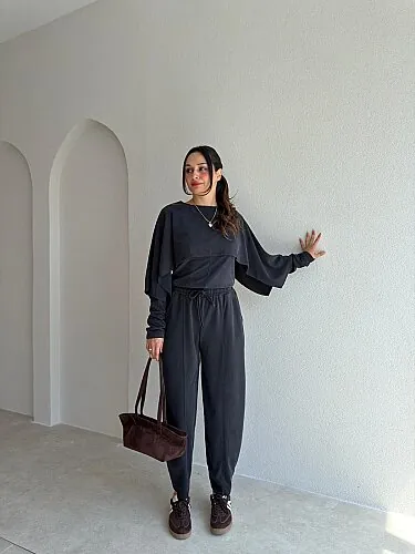 PEYTON Takım 5699 - Siyah - Mooi Butik