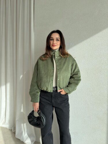  PODDY Bomber Ceket 0488 - Mint - 1
