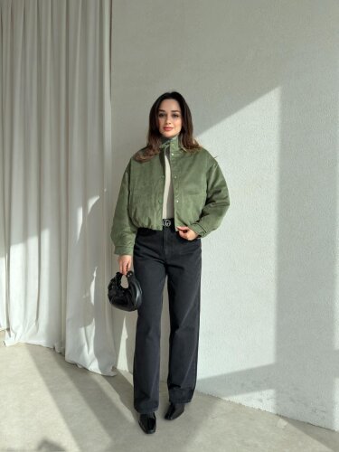  PODDY Bomber Ceket 0488 - Mint - 2