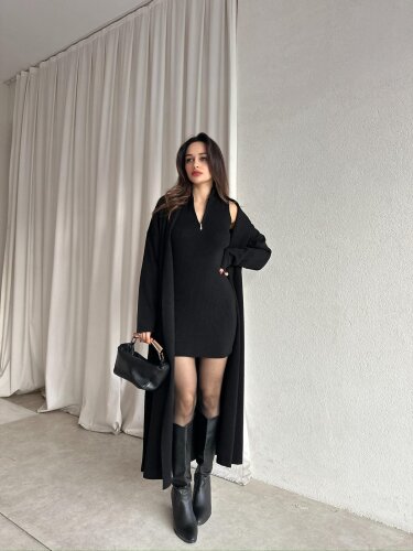 POLKA Triko Takım 8708 - Siyah - 2