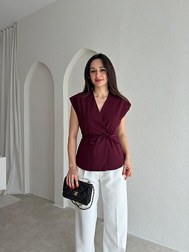 PORTO Bluz 8987 - Bordo - 1
