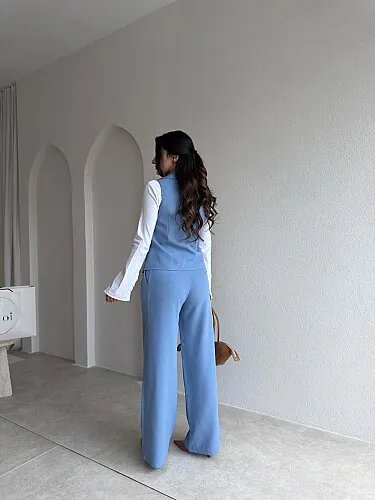 RİOR İkili Takım 4325 - Bebe Mavisi - 3
