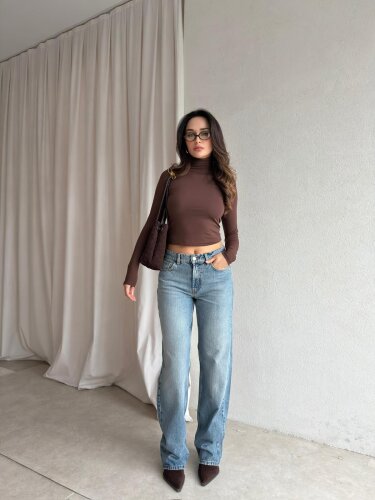 ROAD Düşük Bel Jean 1256 - Mavi - 2