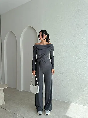  ROVELLA Takım 4171 - Füme - Mooi Butik