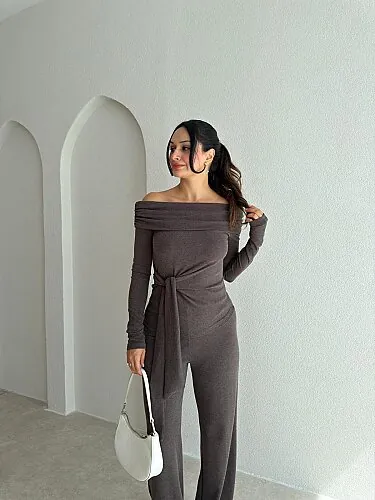 ROVELLA Takım 4171 - Kahverengi - 2