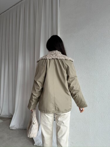 SHİFT Mont 0404 - Haki - 3