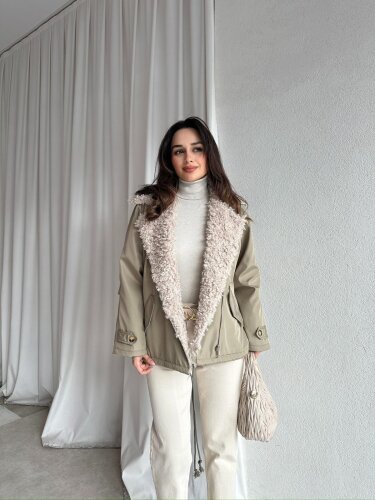SHİFT Mont 0404 - Haki - 2