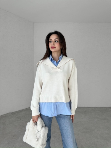 TAİSA Kazak 5994 - Krem - 1