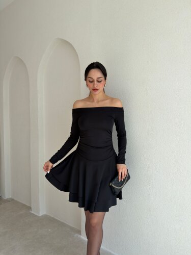 TAMİ Elbise 9067 - Siyah 