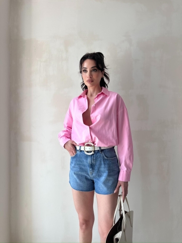 TİGER Gömlek 8410 - Pembe - 4