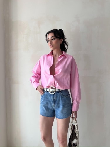 TİGER Gömlek 8410 - Pembe - 1