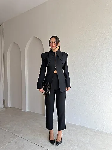 TOBİN Takım 5702 - Siyah - Mooi Butik
