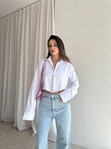 VALESKA Gömlek 8315 - Beyaz - 1