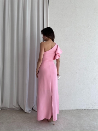 VARGAS Maxi Elbise 6734 - Pembe - 3