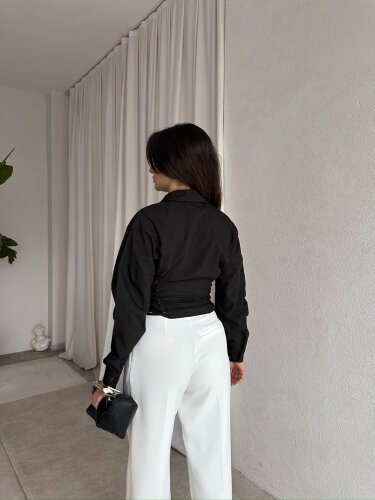 VENTO Pantolon 8386 - Beyaz - 4