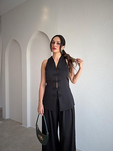 WELLA İkili Takım 4077 - Siyah - 2